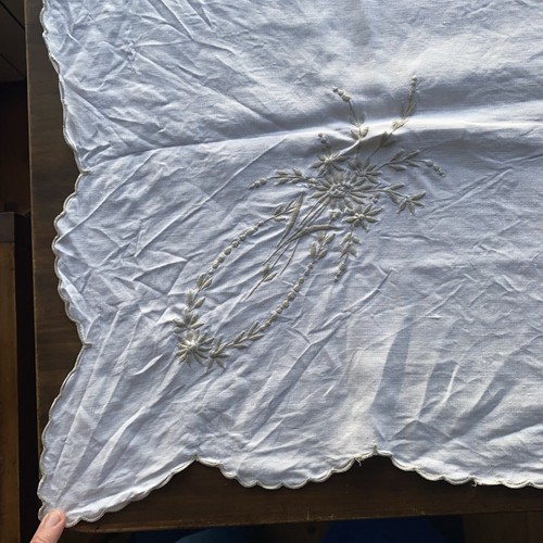 Antique cream linen - cream,