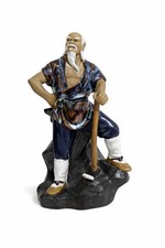 Chinese porcelain warrior - porcelain,