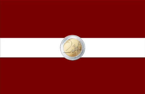 Lettonia latvia euro unc fdc - unc,