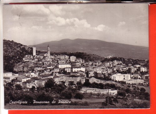 Cartolina castelforte n - castelforte, b/n