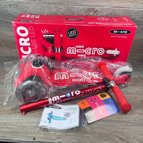 Mini micro deluxe led scooter - deluxe,