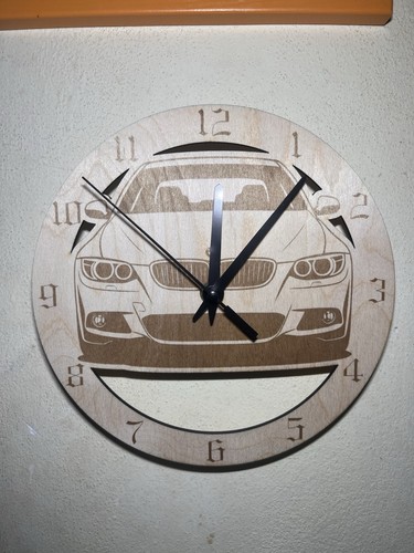 Orologio parete bmw e92 - orologio,