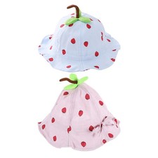  2 Pcs Cappelli Bimba Cappellino Sole Neonato Cappello Per Bambini