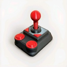 JOYSTICK STAMPA 3D STILE COMPETITION PRO 4 FIRE X COMMODORE C64, AMIGA500, ATARI