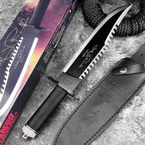 Rambo 9cr18mov steel - rambo,