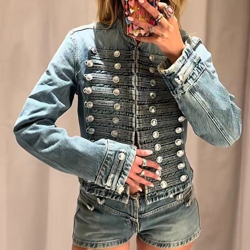 Zara giacca jeans - zara:,