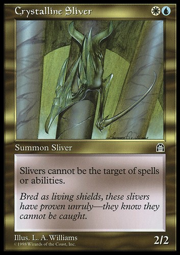 Mtg crystalline sliver - sliver,