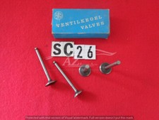 Valvola valvole aspirazione Fiat 850 coupè Sport 29-7-95 Set 4 pezzi