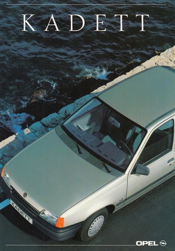 Brochure depliant opel kadett - depliant,