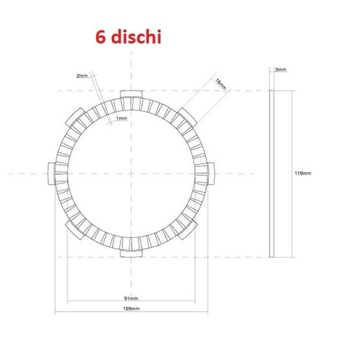 7450120 kit dischi frizione - kit, 7