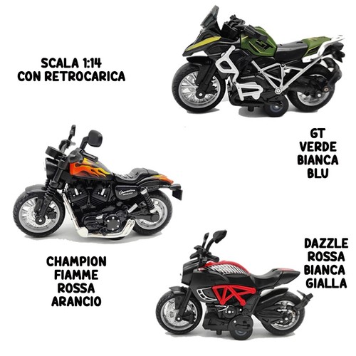 Giocattolo moto strada con - moto,