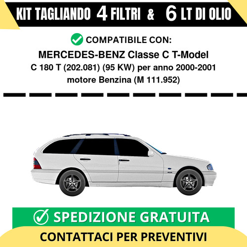 Tagliando per mercedes benz - per, mercedes-benz