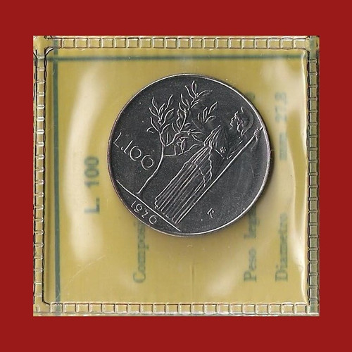 100 lire 1970 - 1970, fdc