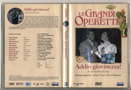 Dvd grandi operette addio - le,