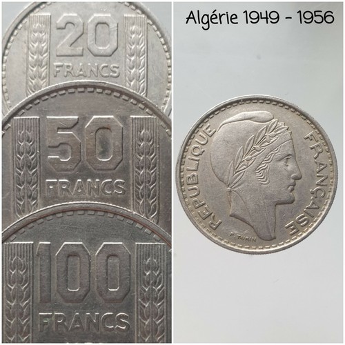 Algerie 100 francs 1949 - 20,