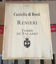CASSETTA LEGNO 3 Bott. CASTELLO DI BOSSI RENIERI -TERRE DI ALAMO