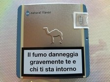 CAMEL 10 natural flavor GRIGIO ORIGINALE custodia in Latta VUOTA da collezione 