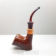 PIPA LUIGI VIPRATI LISCIA UN QUADRIFOGLIO HANDMADE IN ITALY LV14