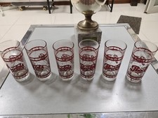 6 Bicchieri PEPSI COLA - Nuovi. Vintage Originali 