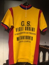 Vintage Cycling Jersey Wool