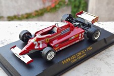 ??? FERRARI 126 CK VILLENEUVE 1981 1:43 COLLEZIONE FERRARI F1 MODELLINO???