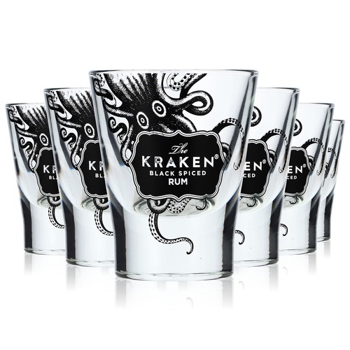 Bicchiere rum kraken - da,