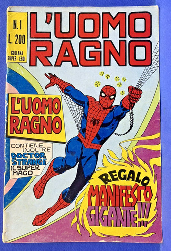 Uomo ragno prima serie - ragno,