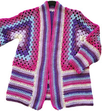 maglia fatta a mano uncinetto vintage