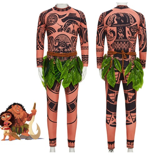 Cosplay moana maui - moana, adulto