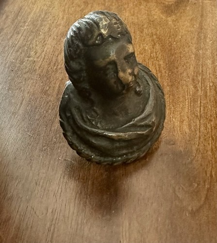 Antico pomolo bronzo - antico,