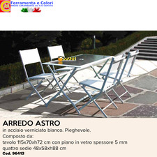 Tavolo Pieghevole Piano in