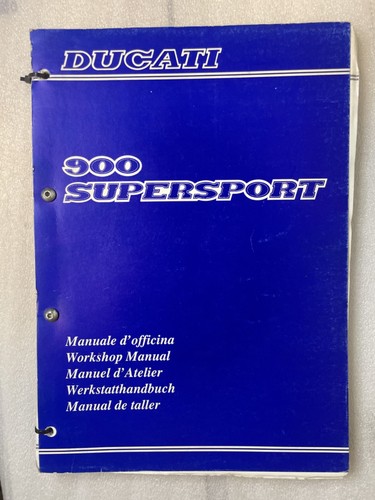 Manuale officina ducati 900 - d'officina,