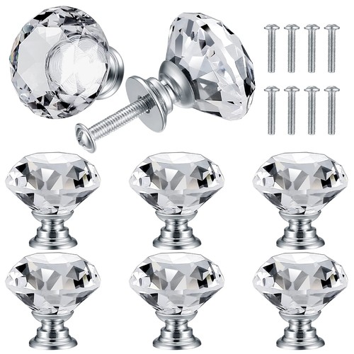 Pezzi pomelli cristallo - 8,
