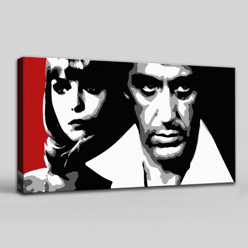 Quadro grande dipinto - quadro, mano