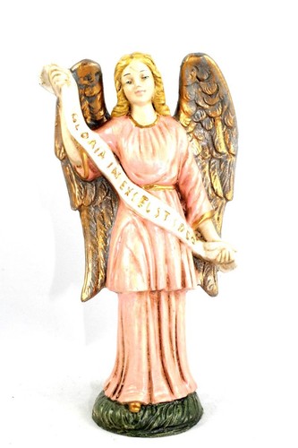 Statuina presepe angelo gloria - statuina,