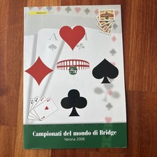 FOLDER ITALIA REPUBBLICA CAMPIONATO DEL MONDO DI BRIDGE 2006