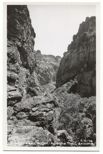 Cartolina fish creek canyon - creek,