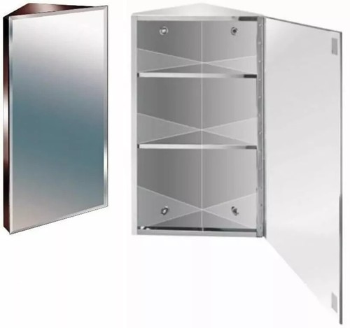 Armadio angolare bagno