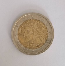 Moneta 2 euro Dante Alighieri