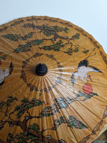 Ombrello vintage orientale