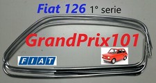 SERIE CORNICI RASCHIAVETRO SPORTELLO FIAT 126 1° serie - Cromati 