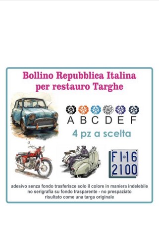 Kit 4 bollini restauro - ,