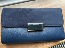 CARPISA Portafoglio, Carte, Soldi, Portamonete, Scamosciato Blu