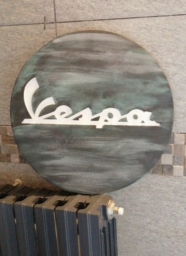 Vespa insegna targa - insegna, quadro