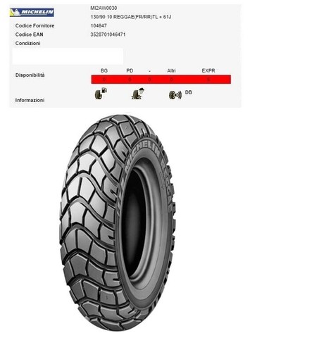 Copertone gomma michelin - copertone,