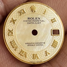 Rolex quadrante mop giallo
