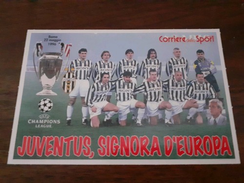 Cartolina juventus calcio - cartolina,