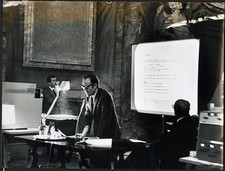 Foto vintage Bruno Majoli e il sistema Filmsort 1969 Ft 37151 - Stampa 24x18 cm