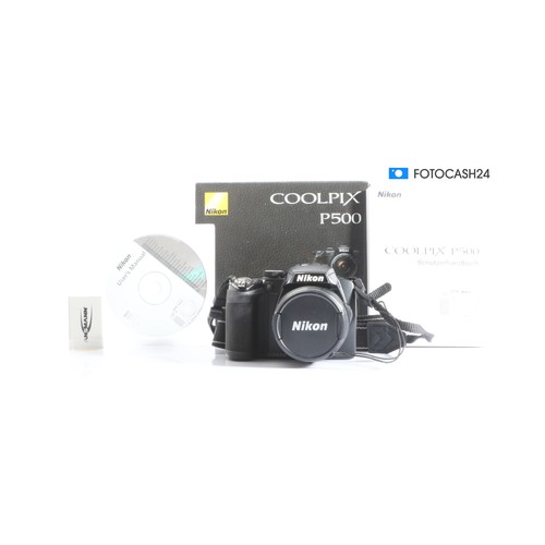 Nikon coolpix p500 top - coolpix, +