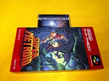 SUPER METROID + CARD NINTENDO